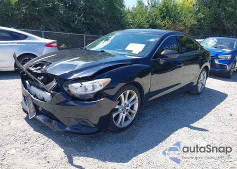 2016 Mazda Mazda6 I Touring z USA, uszkodzony, nr VIN JM1GJ1V54G1403442